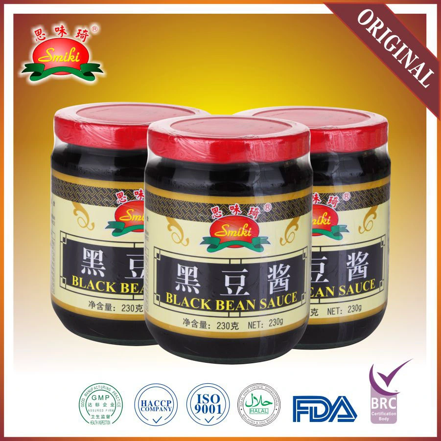 China Exporter Cantonese Black Bean Sauce 500g to Steam Fish for Chinese Restaurant