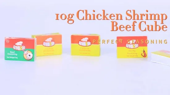 Mixed Seasoning Halal Beef Seasoning Soup Cube for Catering