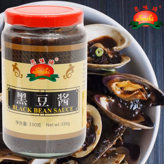 HACCP Black Bean Sauce with Big Mouth Bottle for Australia