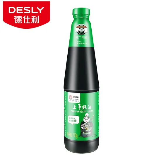 Hot Sale Seafood Sauce Wholesale 710 G Golden Label Oyster Sauce with Factory Price